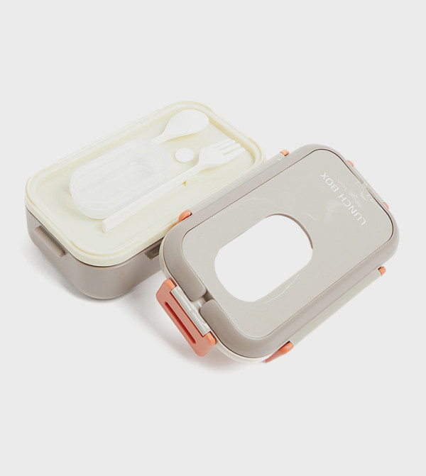 R&B  Lunch Boxes - Beige Lunch Box