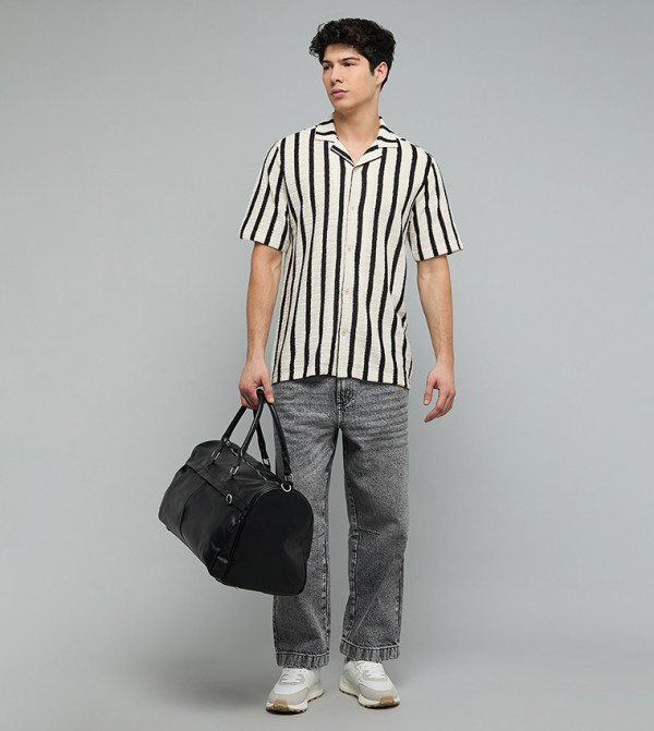 أر آند بي  أكمام قصيرة - بيج Short Sleeves