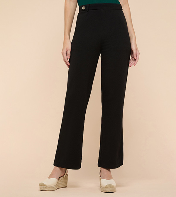 R&B  Casual Pants - BLACK Casual Pants