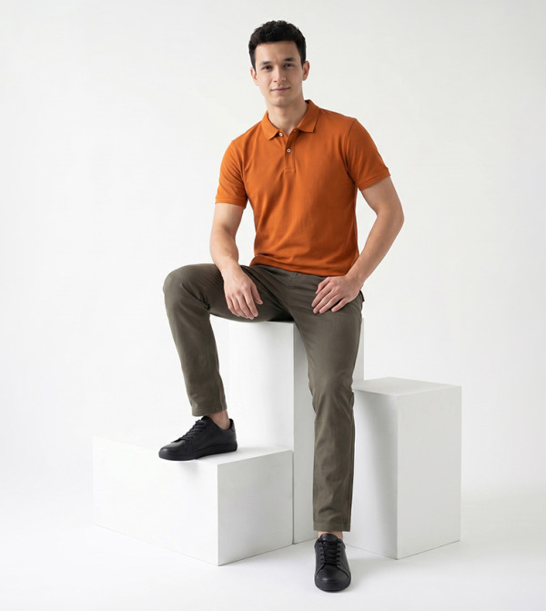 Beverly Hills Polo Club  Pants & Chinos - Green Chinos