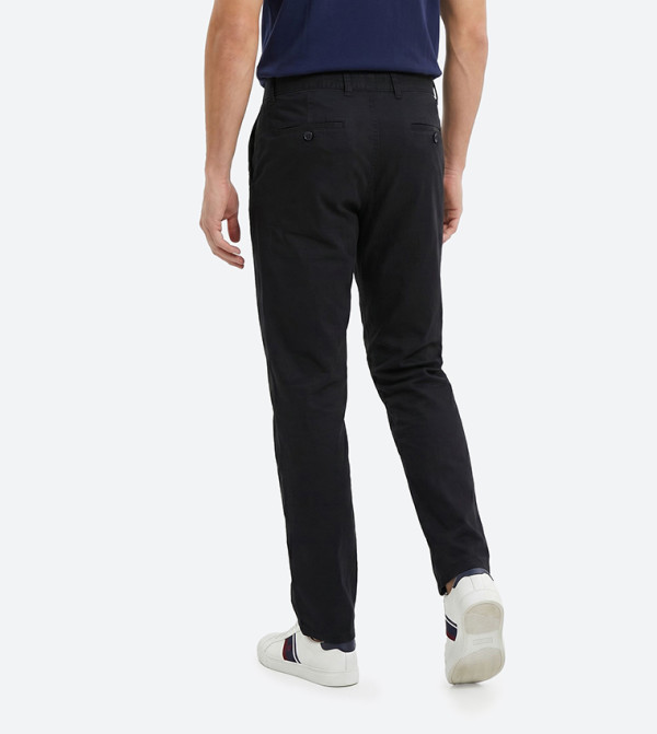 Beverly Hills Polo Club  Clothing - BLACK Chinos