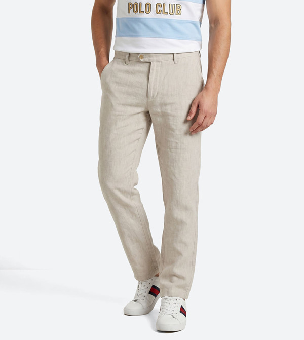 Beverly Hills Polo Club  Pants & Chinos - Beige Casual Pants