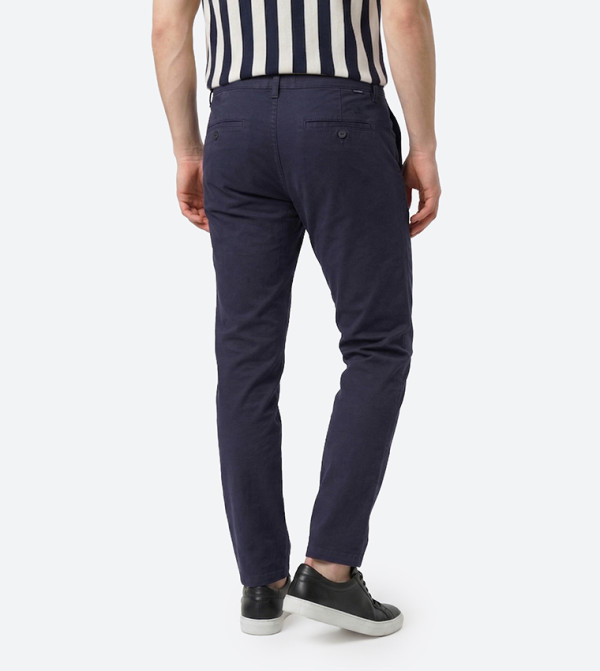 Beverly Hills Polo Club  Pants & Chinos - Navy Casual Pants