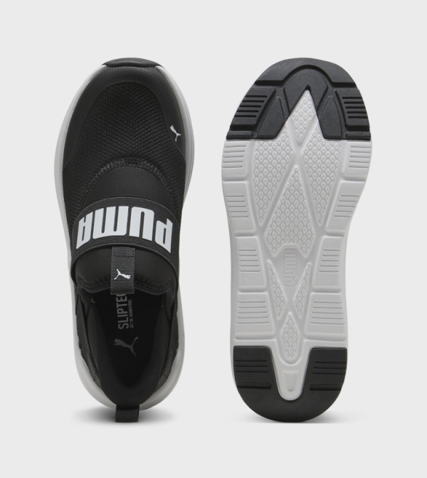 بوما بوما - أسود أحذية برقبة منخفضة 