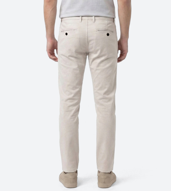 Beverly Hills Polo Club  colorpop-m - Off White Casual Pants