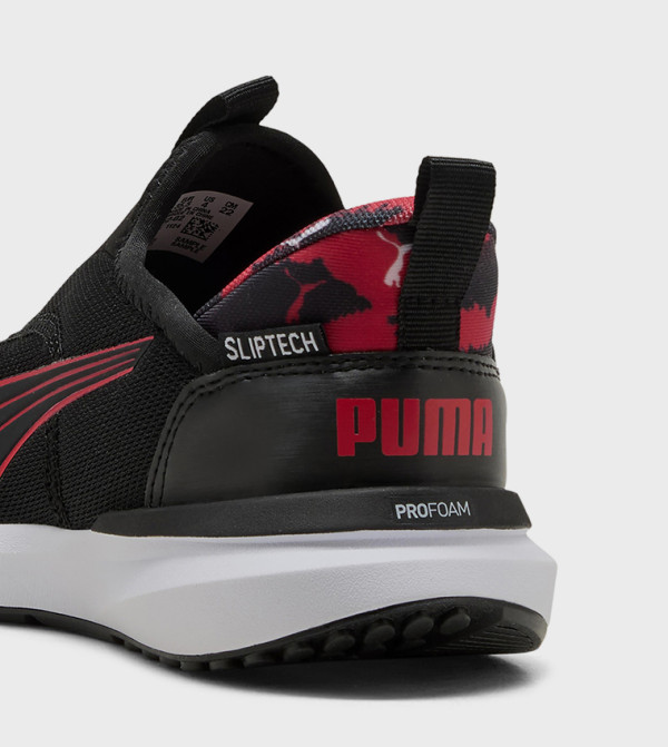 بوما بوما - أسود أحذية برقبة منخفضة 