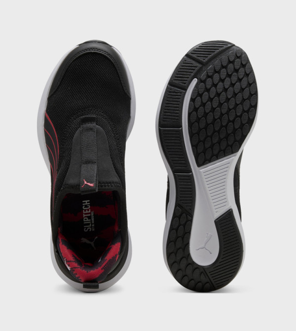 بوما بوما - أسود أحذية برقبة منخفضة 