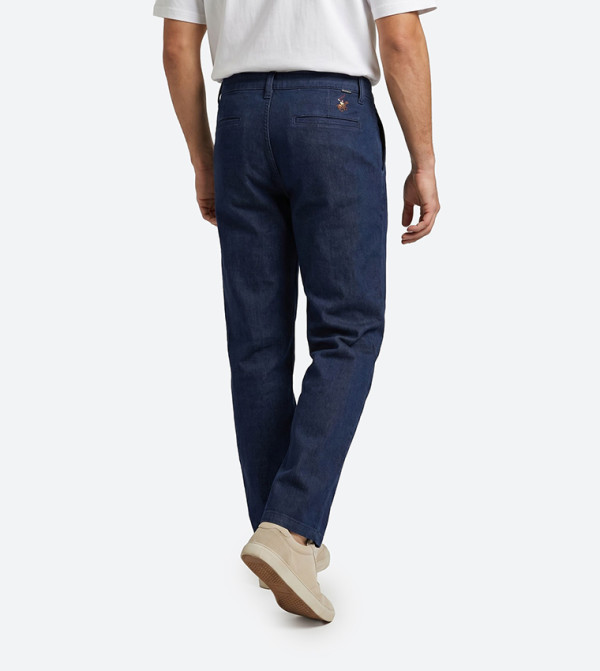 Beverly Hills Polo Club  Tapered Jeans - Navy Tapered Jeans
