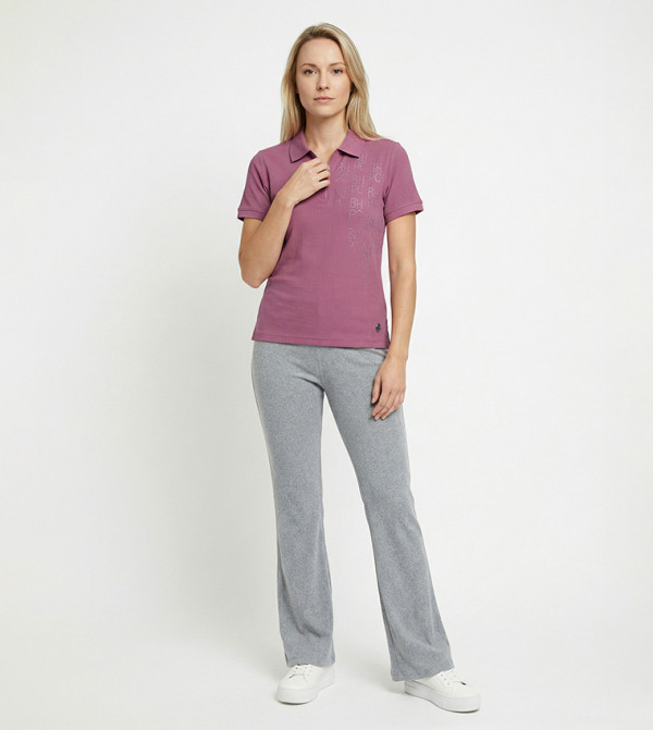 Beverly Hills Polo Club  T-Shirts - Rose Polo T-shirts