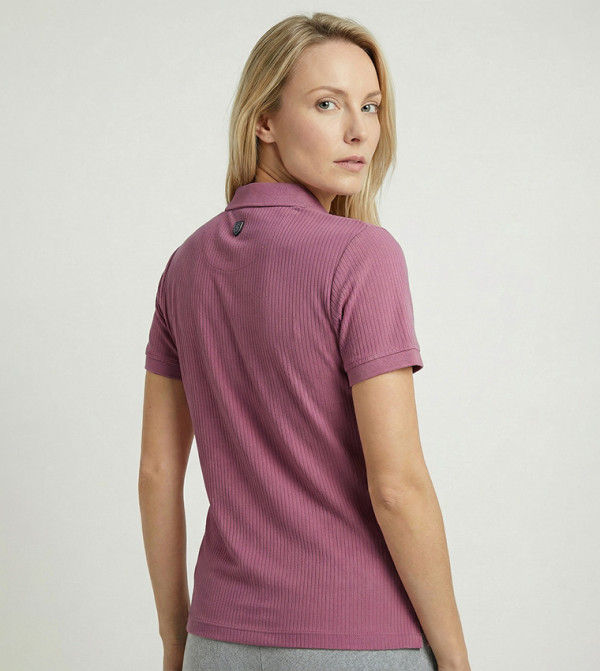 Beverly Hills Polo Club  T-Shirts - Rose Polo T-shirts