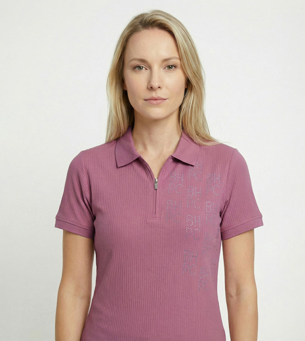 Beverly Hills Polo Club  T-Shirts - Rose Polo T-shirts