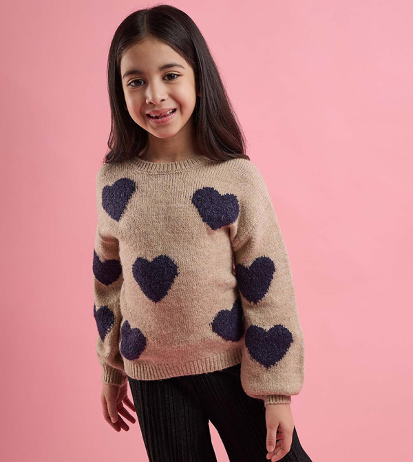 R&B  Winterwear & Outerwear - Beige Sweaters & Cardigans