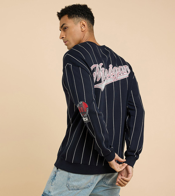 R&B  Hoodies & Sweatshirts - NAVY BLUE Sweatshirts