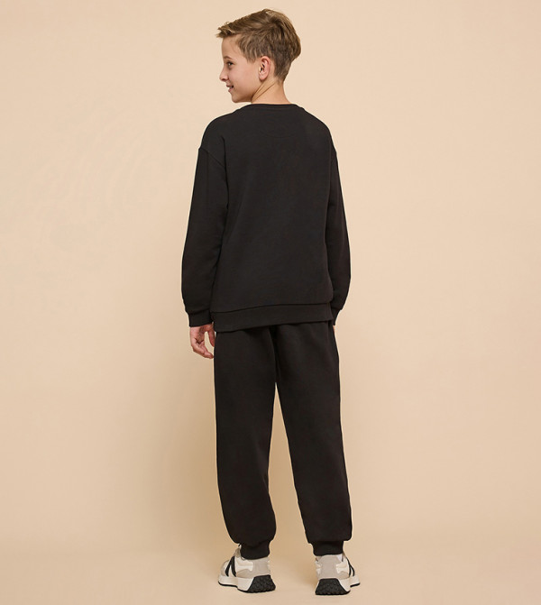 R&B cool-kid-uniforms-k - Black clothing sets