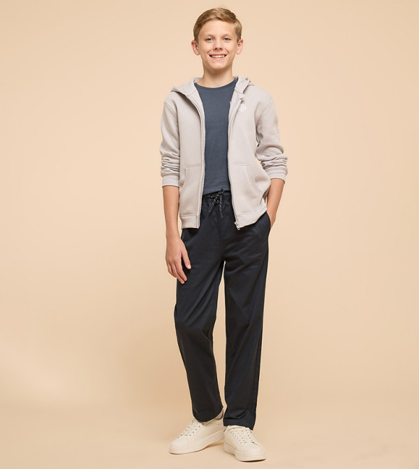 R&B  Trousers & Pants - NAVY BLUE Trousers & Pants
