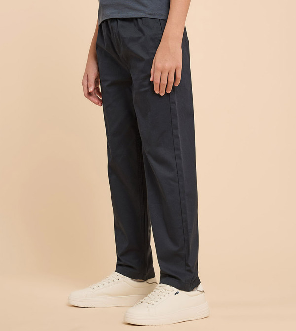 R&B  Trousers & Pants - NAVY BLUE Trousers & Pants