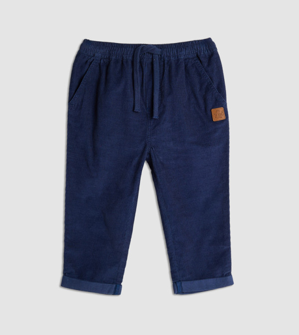 R&B  Trousers & Pants - Navy Trousers & Pants