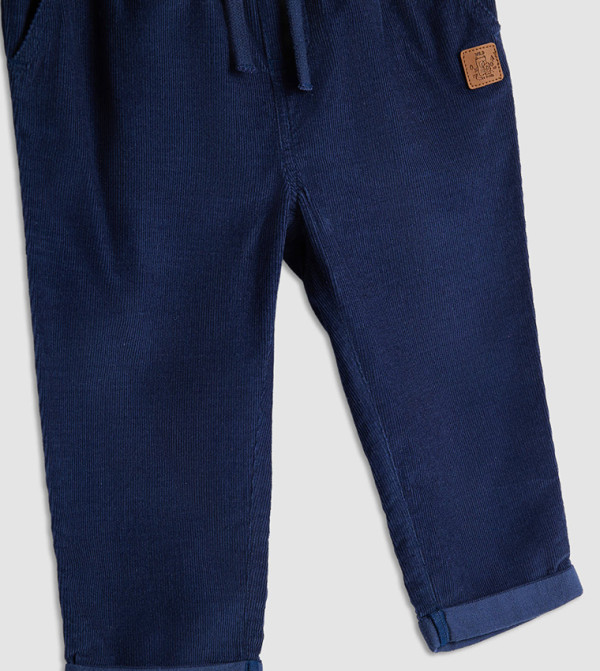 R&B  Trousers & Pants - Navy Trousers & Pants