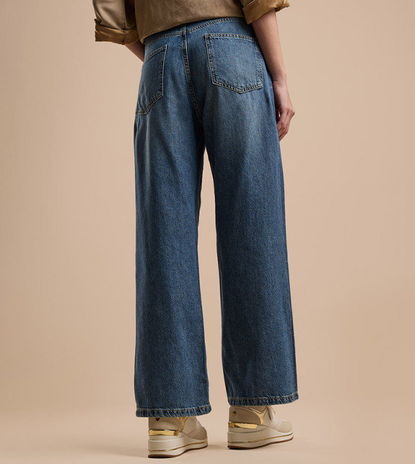 R&B  Jeans - Blue Straight Jeans