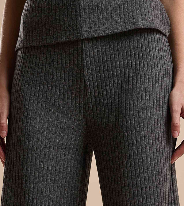 R&B  Casual Pants - Charcoal Casual Pants
