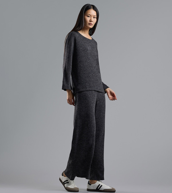 R&B  Clothing - Charcoal Casual Pants