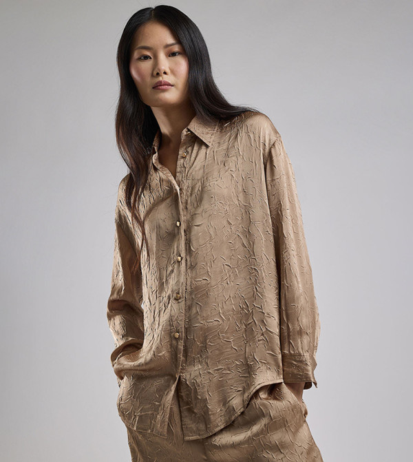 R&B  warm-hues-w - Beige Shirts