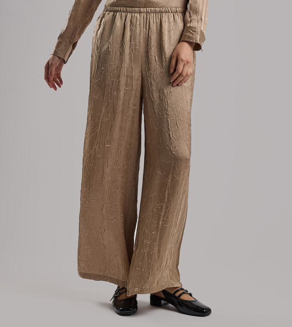 R&B  Casual Pants - Beige Casual Pants