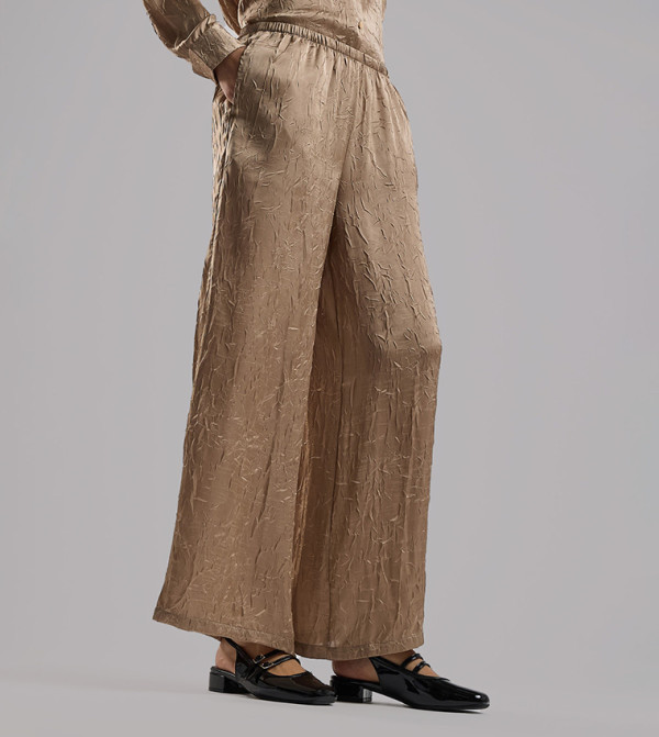 R&B  Casual Pants - Beige Casual Pants