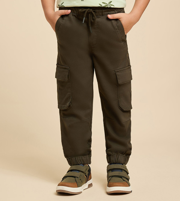 R&B  Joggers - Olive Joggers