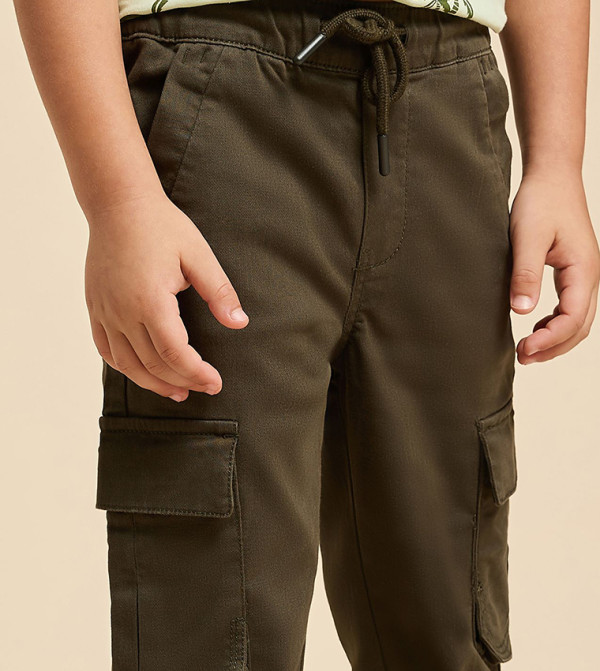 R&B  Joggers - Olive Joggers
