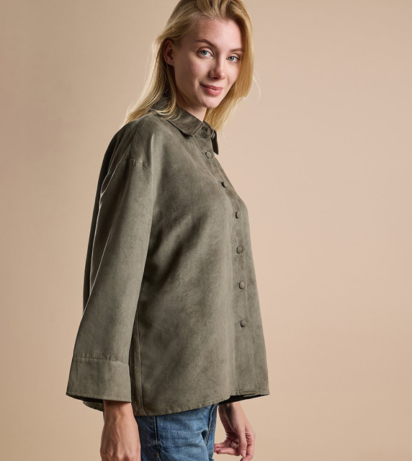 R&B  Shirts - Olive Shirts