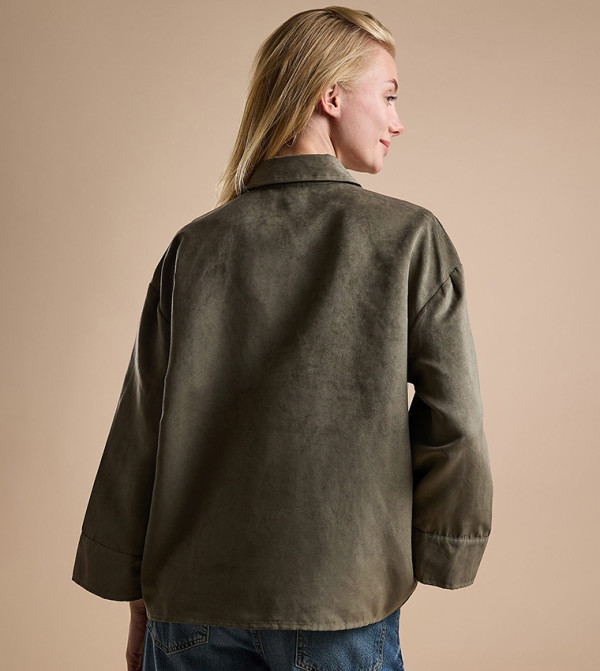 R&B  Shirts - Olive Shirts