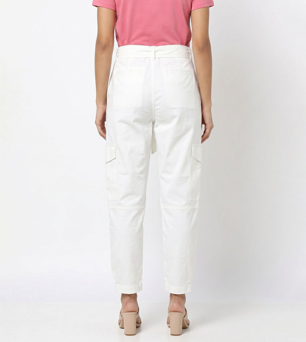 Beverly Hills Polo Club  Cargos - White Cargos