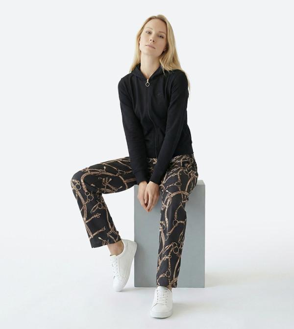 Beverly Hills Polo Club Clothing - Black Casual Pants