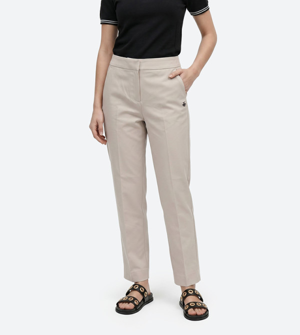 Beverly Hills Polo Club  Clothing - Grey Casual Pants