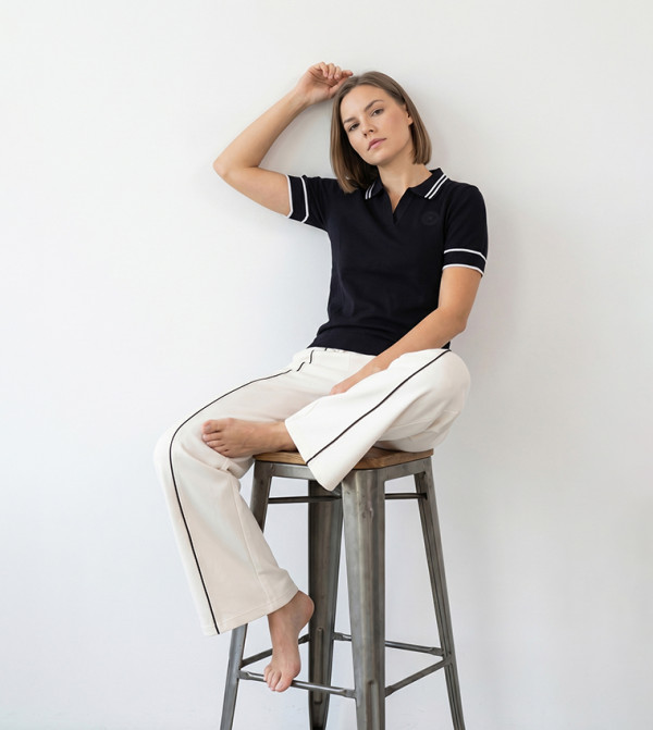 Beverly Hills Polo Club Beverly Hills Polo Club - Off White Casual Pants