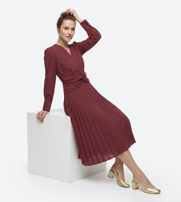 Beverly Hills Polo Club Beverly Hills Polo Club - Brown Midi Dresses