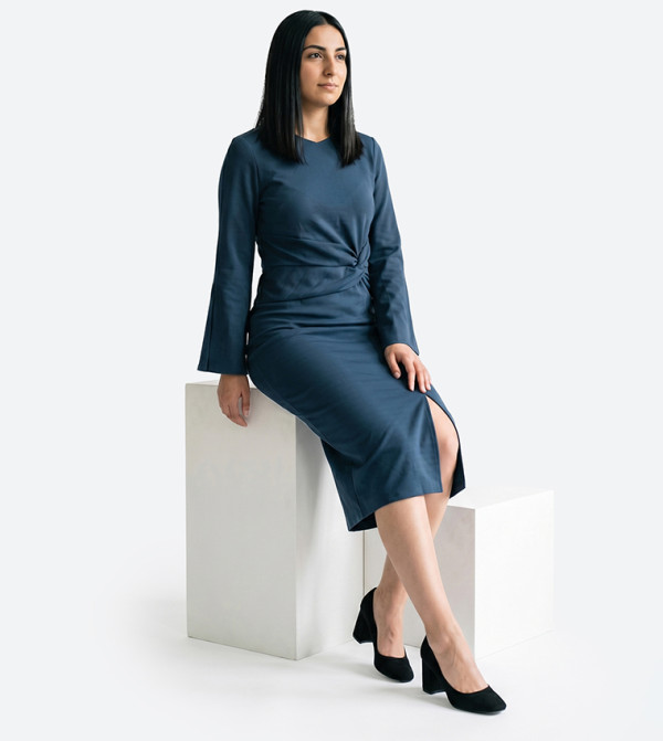 بيفرلي هيلز بولو كلوب فساتين - أزرق Midi Dresses