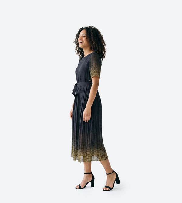 Beverly Hills Polo Club  Clothing - BLACK Midi Dresses