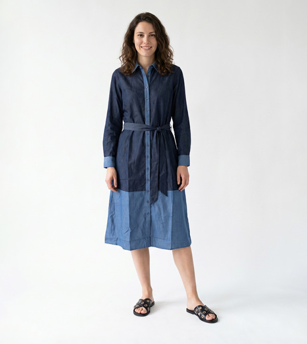 Beverly Hills Polo Club Beverly Hills Polo Club - Blue Shirt & T-Shirt Dresses