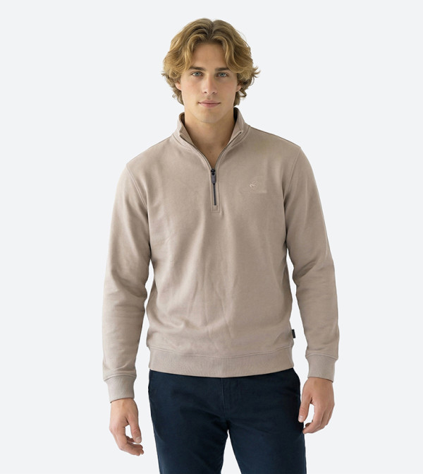 Beverly Hills Polo Club  Hoodies & Sweatshirts - Beige Sweatshirts