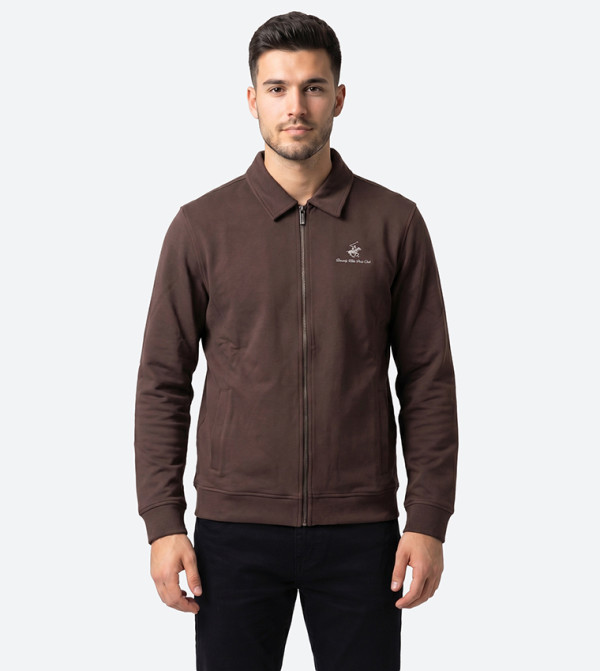 Beverly Hills Polo Club  Jackets & Coats - Brown Casual Jackets