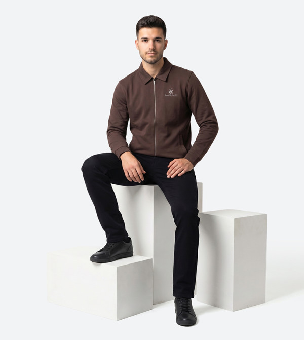Beverly Hills Polo Club  Jackets & Coats - Brown Casual Jackets