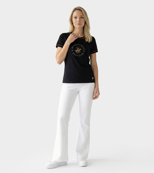 Beverly Hills Polo Club  ag-bestsellers-june26-ksa - Black Short Sleeve T-Shirts