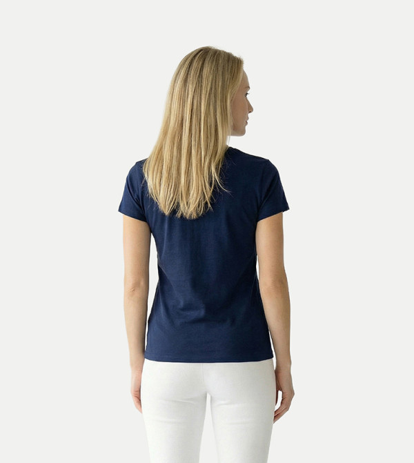 Beverly Hills Polo Club  Clothing - Navy Short Sleeve T-Shirts