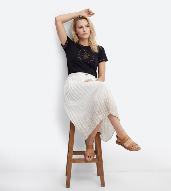 بيفرلي هيلز بولو كلوب  تنانير - أوف وايت  Midi Skirts