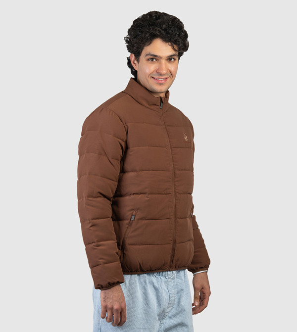 Beverly Hills Polo Club  Jackets & Coats - Dark Brown Puffer Jackets