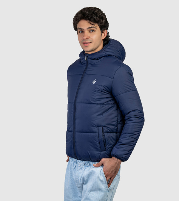 Beverly Hills Polo Club  Jackets & Coats - NAVY BLUE Puffer Jackets