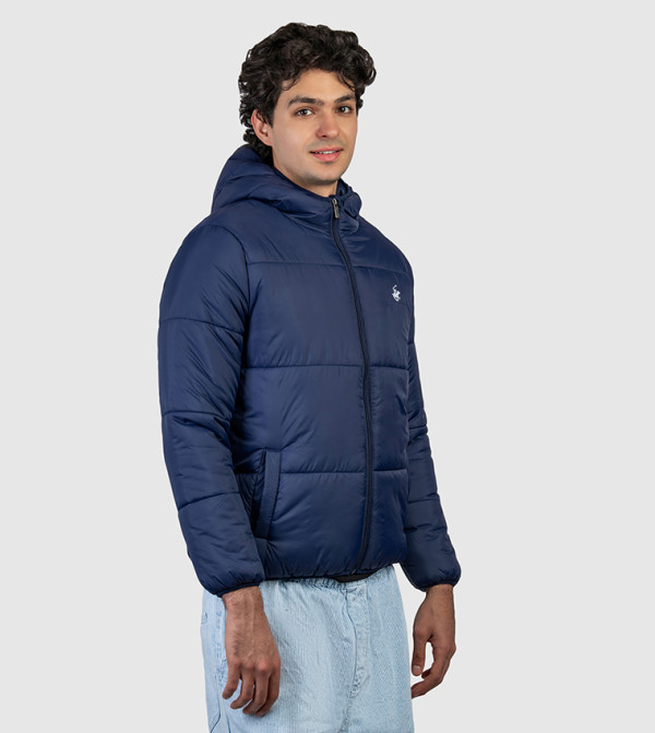 Beverly Hills Polo Club  Jackets & Coats - NAVY BLUE Puffer Jackets