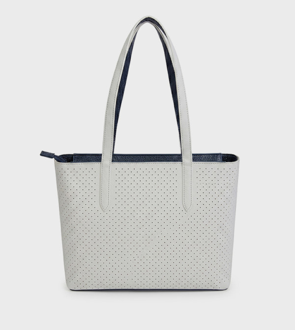 Beverly Hills Polo Club  - White Tote Bags